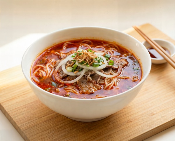 Seoul Chili Pho, Korean chilli oil pho